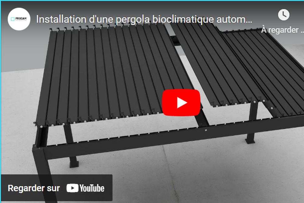 Installation pergola